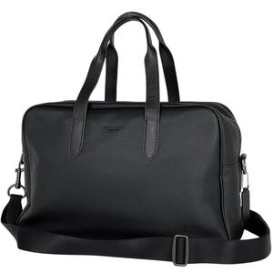 Coach Metropolitan Pebbled Leather Briefcase / Men’s Laptop Bag